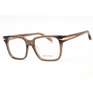 Roberto Cavalli VRC019M Eyeglasses Transparent Dove Grey Plastic Rectangular